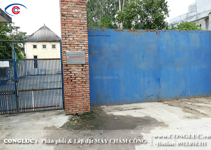 lắp máy chấm công tại hải dương cho công ty rượu vang