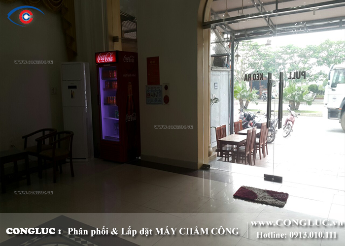Lắp đặt máy chấm công cho khách sạn Hải Long tại Cát Bà Hải Phòng