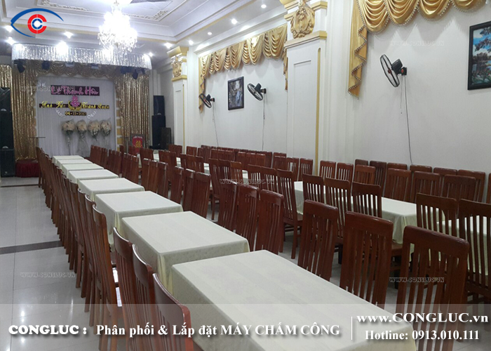 lắp máy chấm công cho khách sạn Hải Long tại Cát Bà Hải Phòng