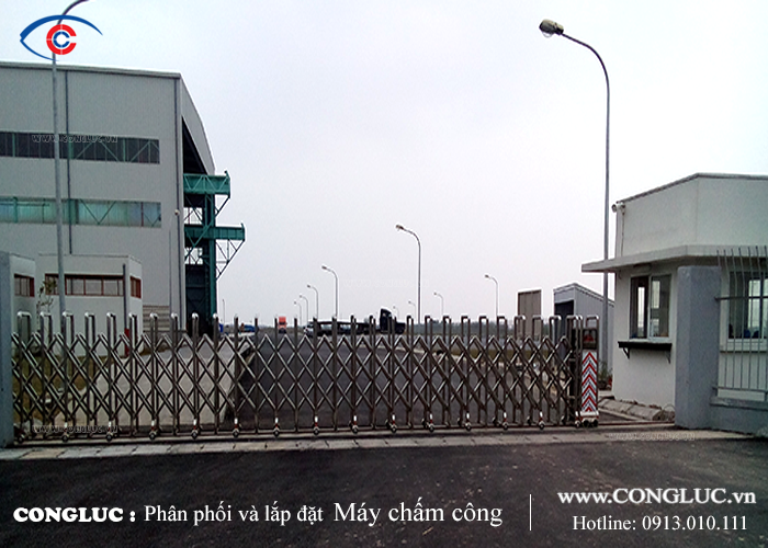 Thi công hệ thống máy chấm công tại công ty IIA Hải Phòng