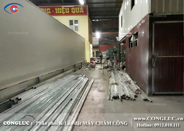 lắp máy chấm công cho công ty bảo tiên tại huyện thủy nguyên hải phòng