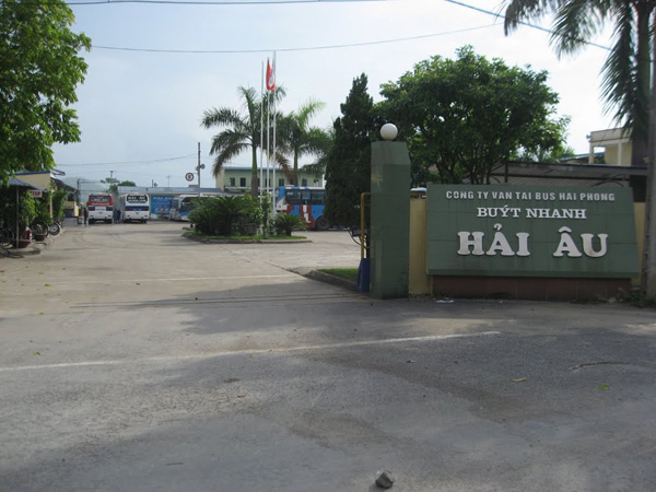 lắp máy chấm công vân tay cho công ty vận tải hải âu hải phòng