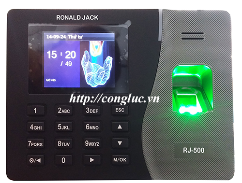 Máy chấm công Ronald Jack RJ500ID chính hãng