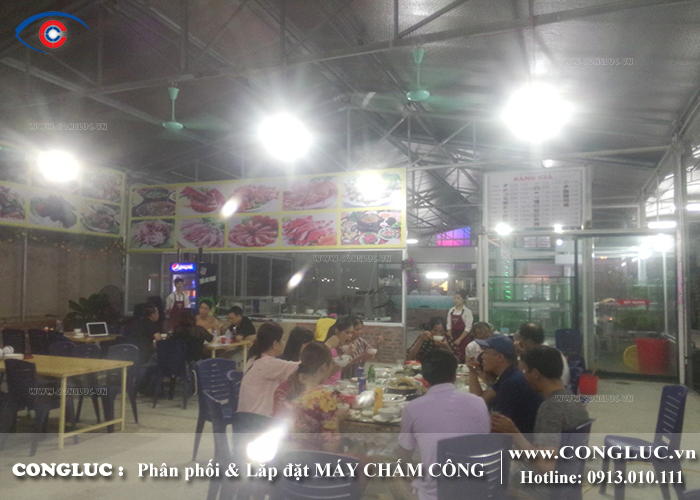lắp máy chấm công vân tay tại Quảng Ninh