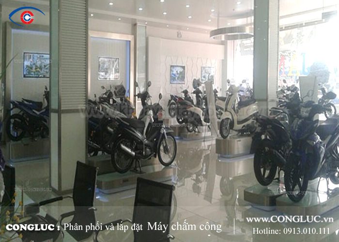 Cung cấp lắp đặt máy chấm công vân tay tại An Lão Hải Phòng cho Yamaha Tiến Phát