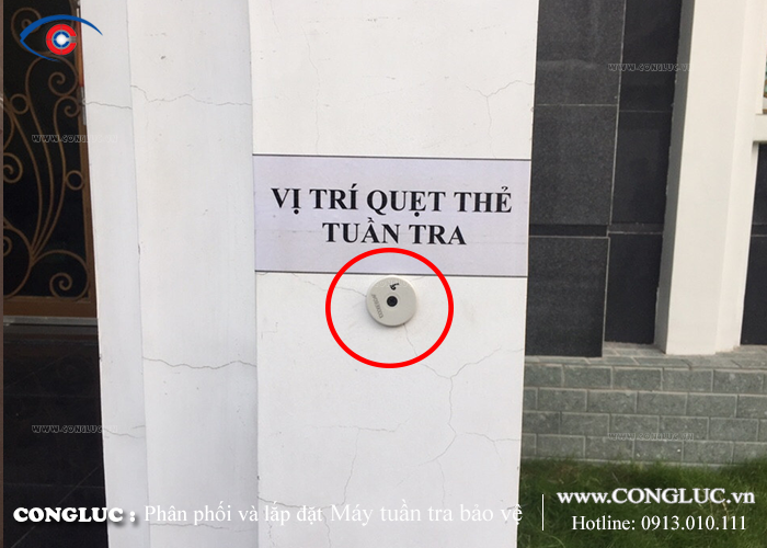 Lắp máy tuần tra bảo vệ tại khu công nghiệp Hải Phòng