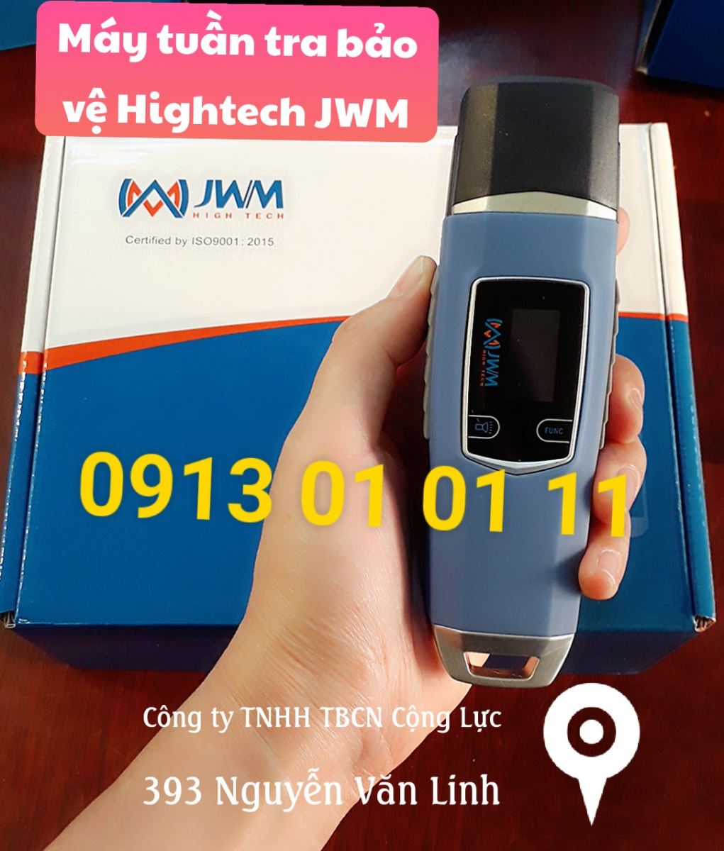 phân phối thiết bị tuần tra bảo vệ hightech jwm giá rẻ tại hải phòng