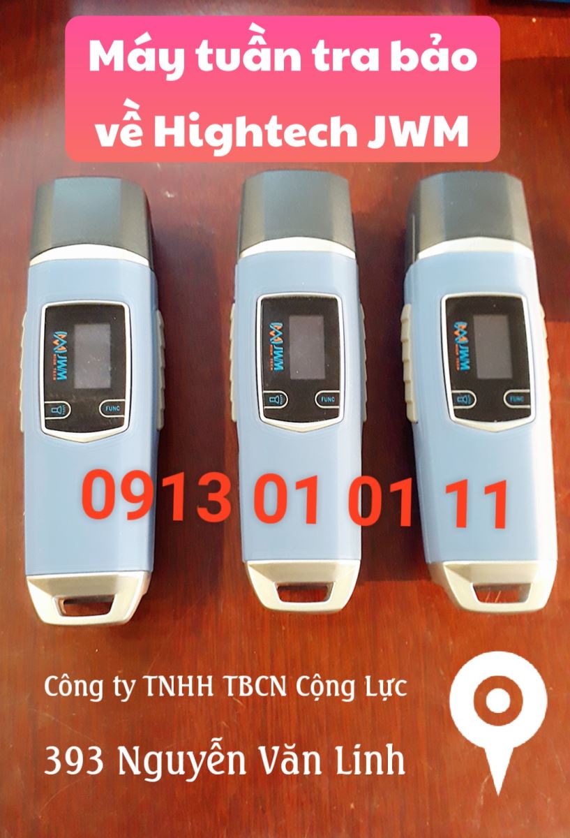 phân phối máy tuần tra bảo vệ hightech jwm giá rẻ tại hải phòng