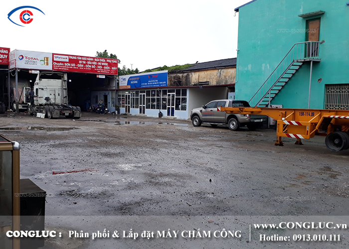 lắp máy chấm công tại quận Hải An trung tâm sửa chữa Vietruck