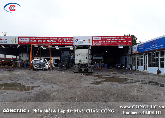 lắp máy chấm công vân tay tại quận hải an trung tâm bảo hành vietruck