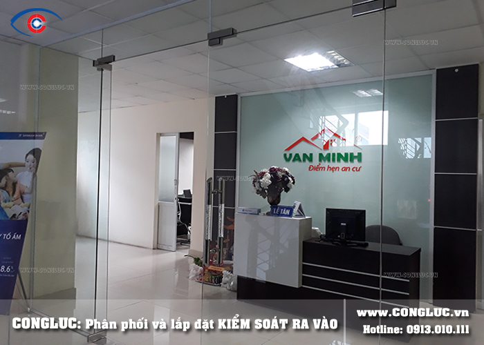 Lắp kiểm soát ra vào nhà đất Văn Minh đường Lê Hồng Phong Hải Phòng
