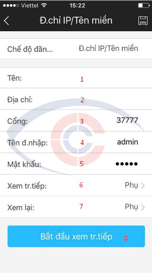 Cài đặt phần mềm gdmss lite trên điện thoại di động