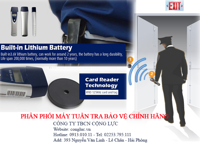 Công ty phân phối máy tuần tra bảo vệ chính hãng tại Hải Phòng