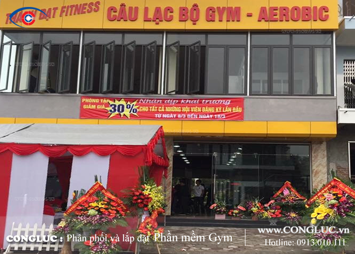 Lắp đặt phần mềm quản lý phòng tập Gym Thành Đạt Fitness tại Hải phòng