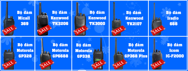 Bảng giá bộ đàm khuyến mại sinh nhật Cộng Lực 6 tuổi