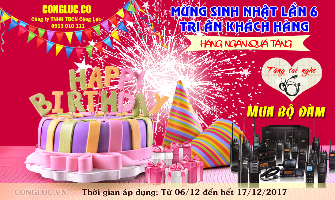 Mua máy bộ đàm cầm tay tặng tai nghe trị giá 250k