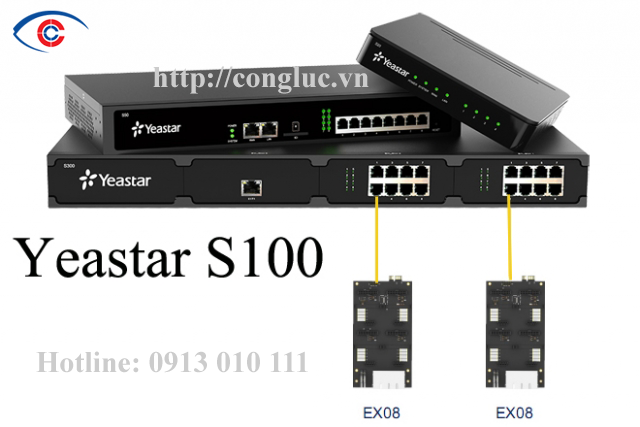 Lắp tổng đài điện thoại IP Yeastar MyPBX S100 chính hãng