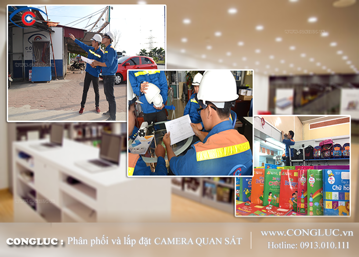 Lắp đặt camera quan sát chuyên nghiệp cho cửa hàng