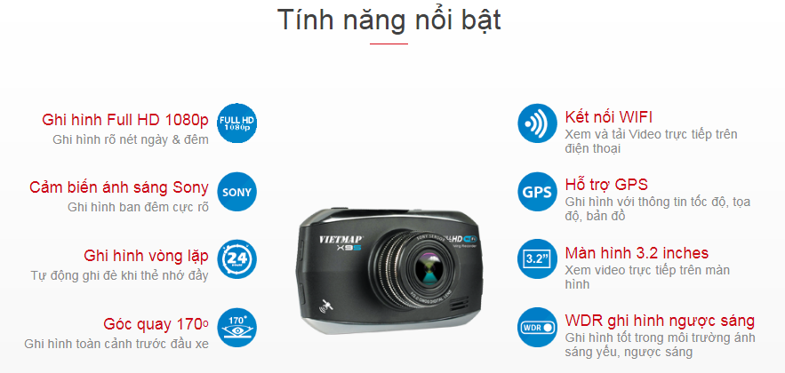 Camera hành trình ô tô X9S chính hãng