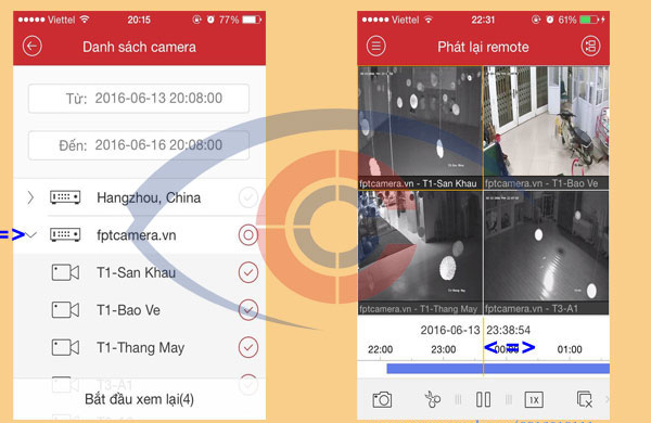hướng dẫn cài đặt sử dụng phần mềm xem camera hikvision trên di động