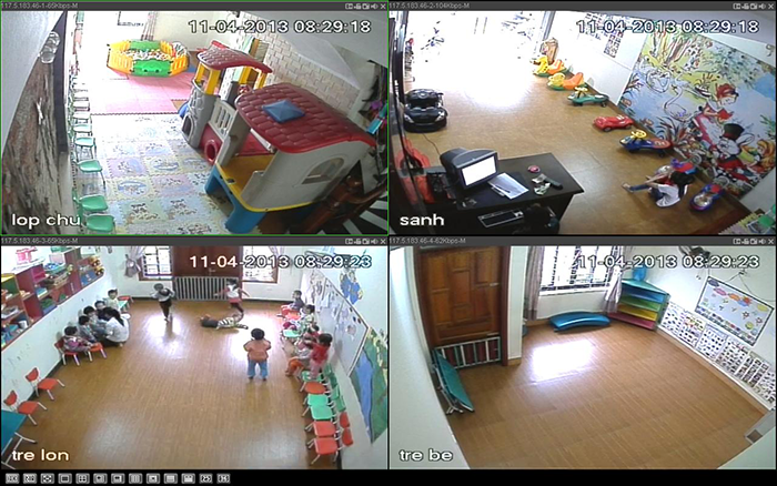 Hướng dẫn xem camera trường mầm non qua máy tính